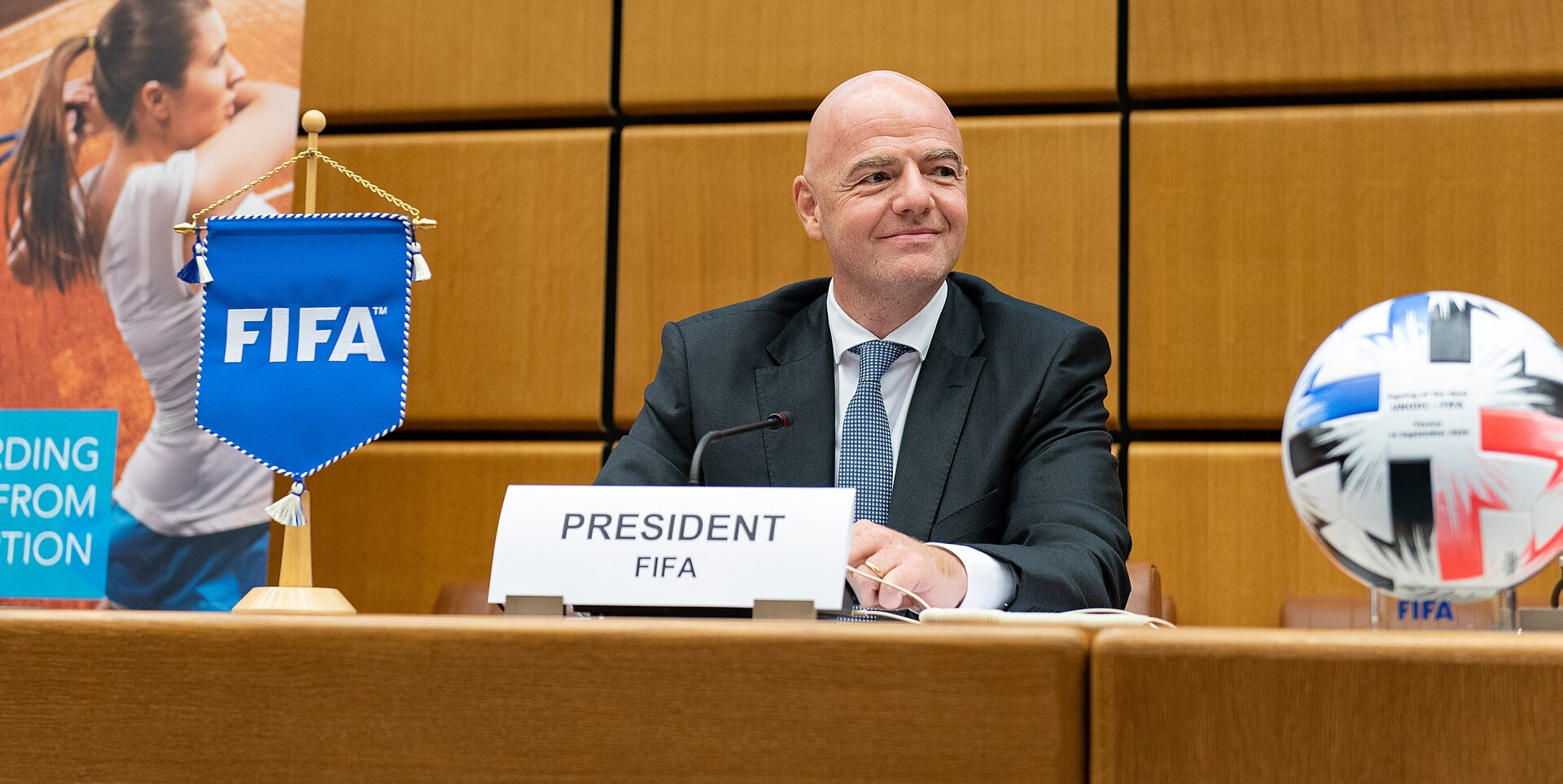 Gianni Infantino Escapes Sanctions Over Balogun Red Card