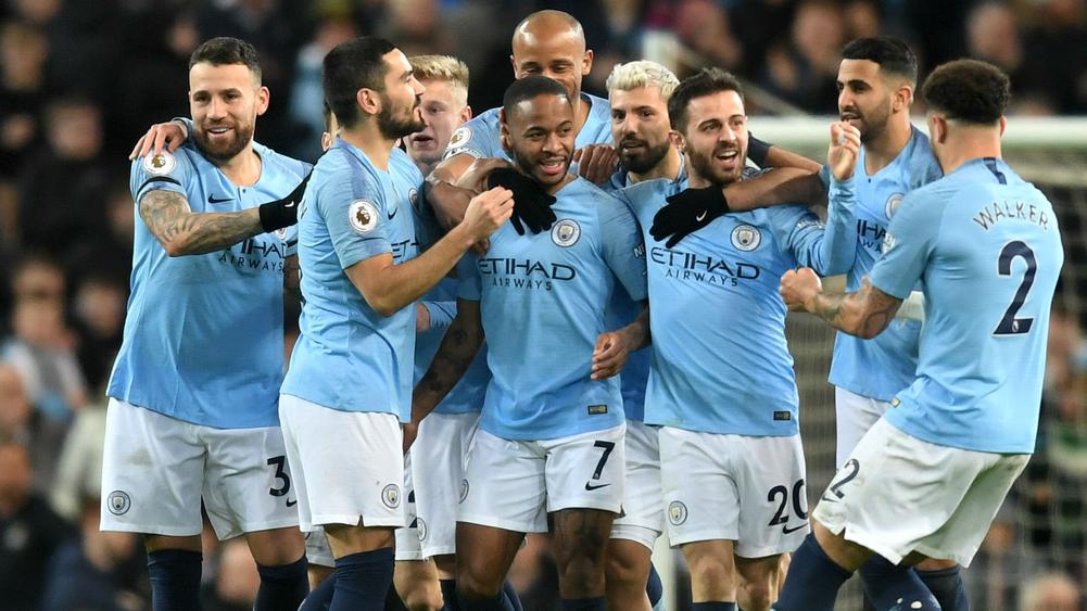 Raheem Sterling scores thrice to sink Watford