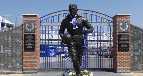 Everton legend Dixie Dean statue - Goodison Park