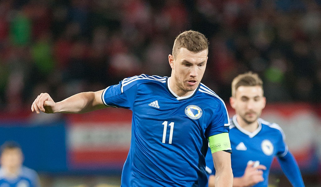 Edin Dzeko - Bosnia | Ailura, CC BY-SA 3.0 AT / CC BY-SA 3.0 AT (https://creativecommons.org/licenses/by-sa/3.0/at/deed.en)